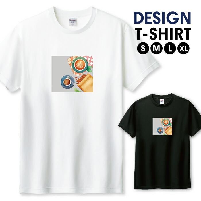 Tシャツ メンズ ユニセックス ホワイト ブラック コーヒー 珈琲 カフェ