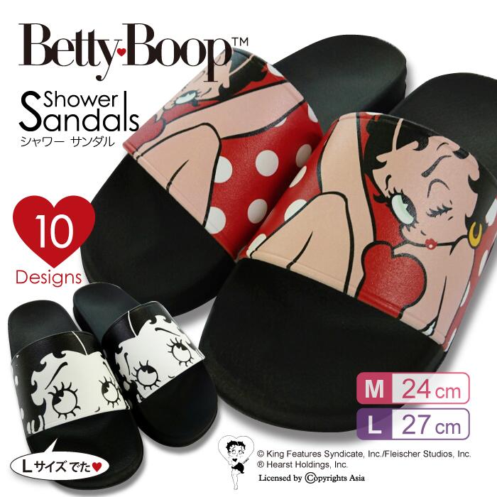 【ベティさま　専用】 BETTY BOOP（ベティ ブープ） レディース シャワーサンダル ベティー