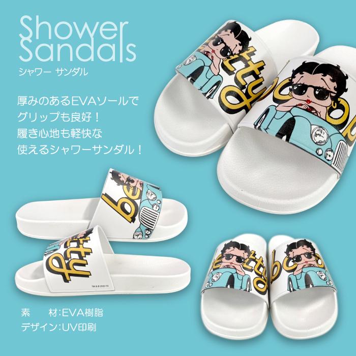 BETTY BOOP（ベティ ブープ） レディース シャワーサンダル ベティー