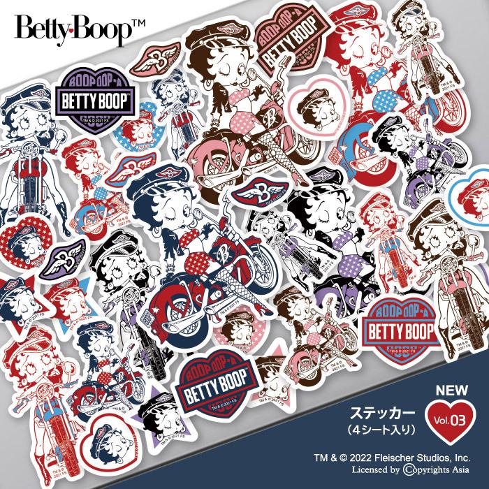 BETTY BOOP（ベティ ブープ） ステッカー キャラクター ベティー
