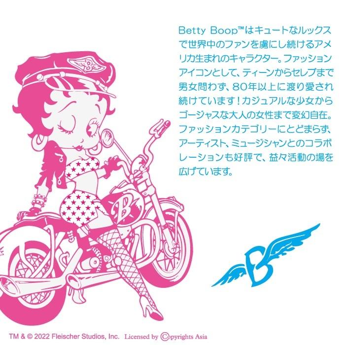 ベティー ブープ(TM) ベティーちゃん Betty Boop(TM) バイク柄 キャラクター 正規 グッズ iPhoneSE3 iPhone13 ケース 透明クリア 衝撃吸収｜woodgreen｜13