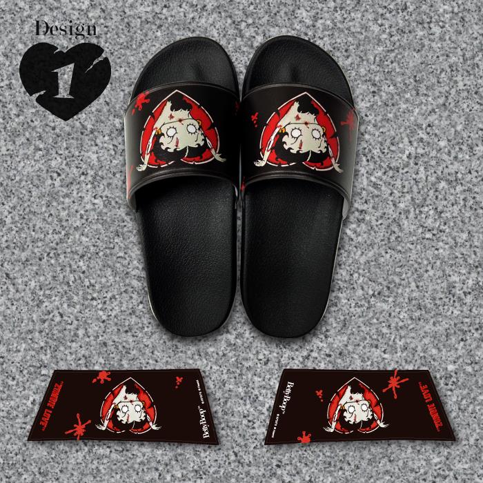 レディース シャワーサンダル ゾンビー ラブ by ベティー ブープ(TM