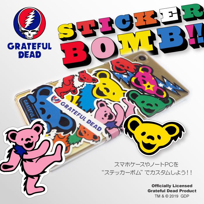 ステッカー GRATEFUL DEAD グレイトフル デッド キャラクター シール