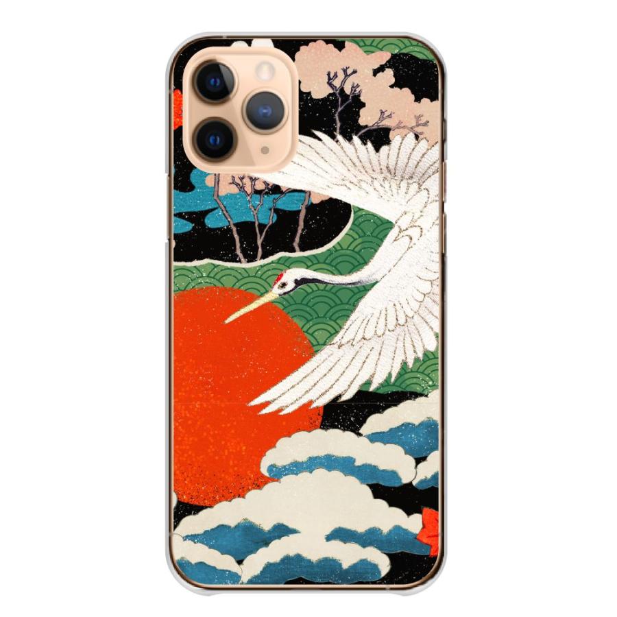 スマホケース HUAWEI P30 Pro HW-02L ケース カバー ハード 和柄 龍 派手 浮世絵 鶴 和風 かっこいい おしゃれ 送料無料｜woodgreen｜10