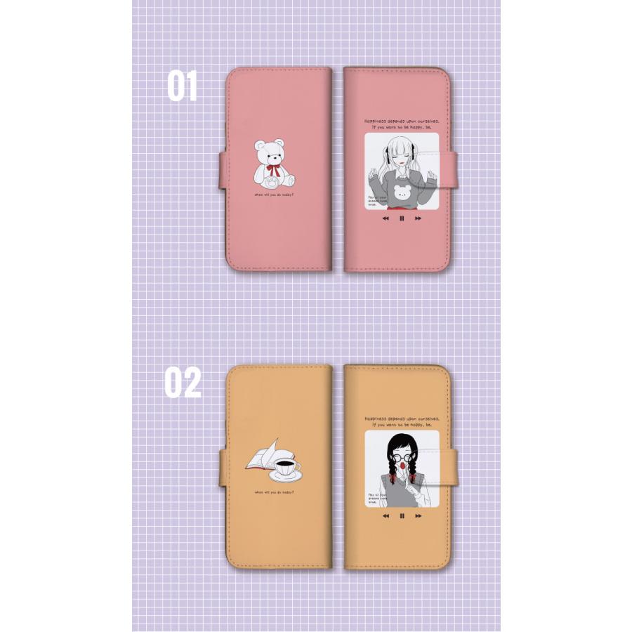 全機種対応 Iphone13ケース Iphone Se 第2世代 手帳型ケース スマホカバー パステル ファッション オルチャン 韓国 イラスト 女の子 かわいい おしゃれ Nda Case33 Wood Green 通販 Yahoo ショッピング