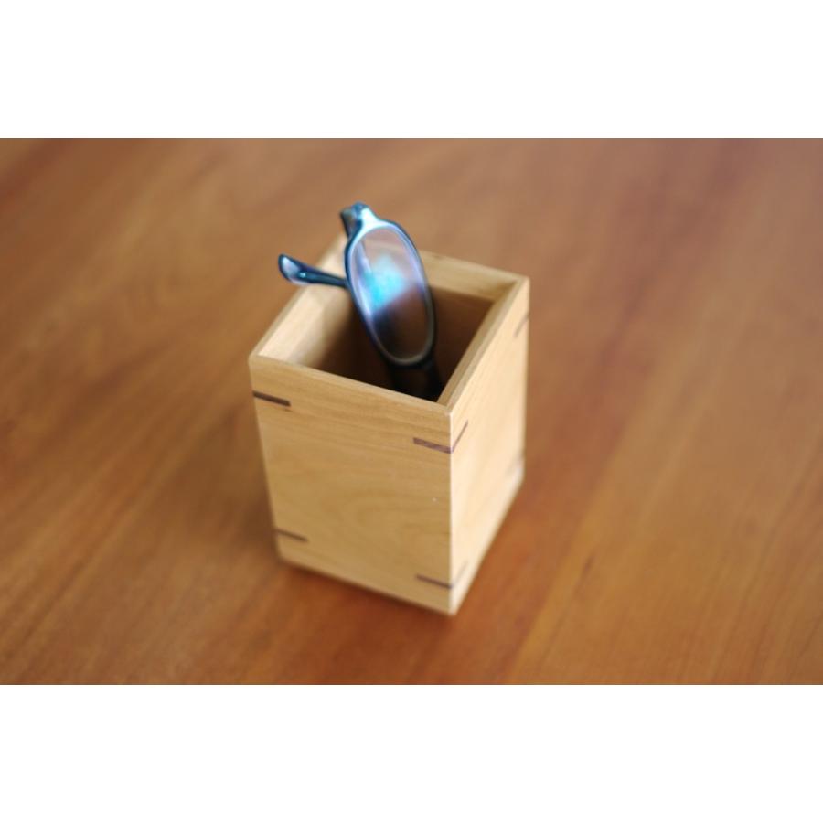 ペンスタンド 木製 おしゃれ ペン立て デスク用 無垢材 P Wood In The Ear 通販 Yahoo ショッピング