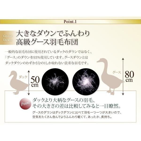 「送料無料・年末感謝」 羽毛掛け布団 クイーン グースダウン プレミアムゴールドラベル 羽毛布団 ブラック 黒 【V1304412708】(47516円)