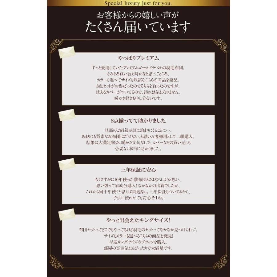 公式 羽毛布団 ダブル グースダウン93 プレミアムゴールドラベル羽毛布団 和タイプ ブラック 黒 超大特価 Zoetalentsolutions Com