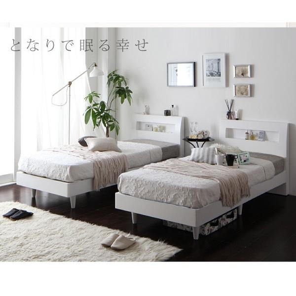 すのこベッド マットレス ホワイト クイーン 【公式通販】