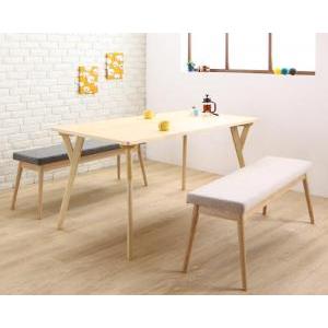 ダイニングテーブルセット 4人用 おしゃれ 北欧 3点セット
