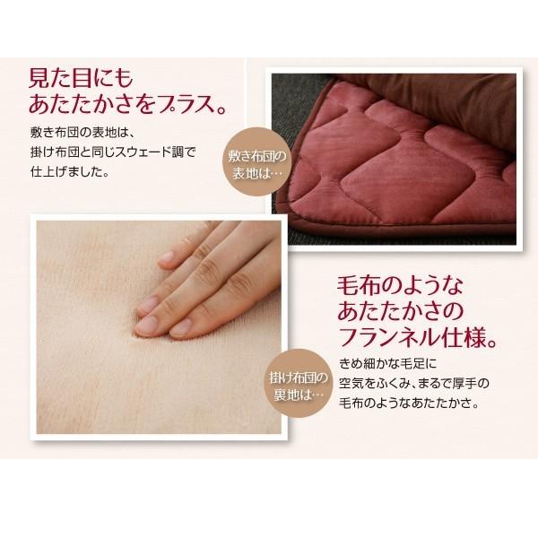 (タイムセール中) こたつ布団 7尺長方形(90×210cm) おしゃれ こたつ掛け布団 スウェード調パッチワークこたつ布団_8
