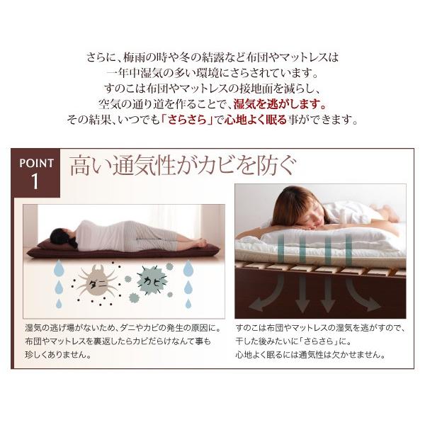 (タイムセール中) (組立設置付) 日本製 大容量すのこ収納付きチェストベッド セミダブルベッド マットレス付き 薄型スタンダードポケットコイル