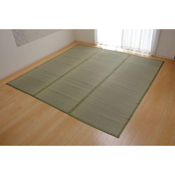 日本正規販売品 上敷き 三六間3畳 約182×273cm い草 国産 長方形 ウレタン