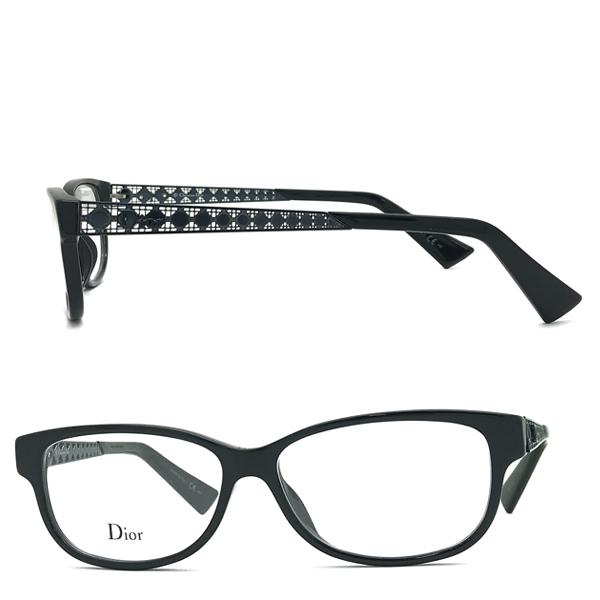 Christian Dior メガネフレーム クリスチャンディオール ブラック 眼鏡 00CRD-DIORAMAO5-807