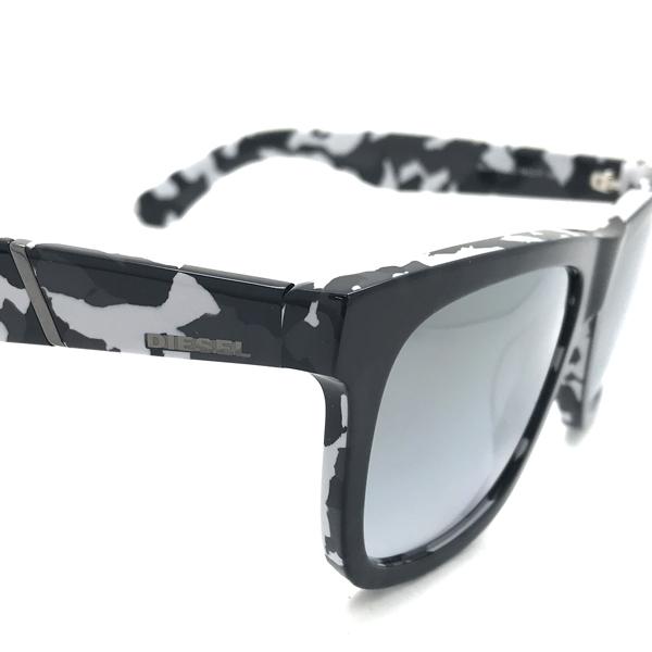 DIESEL サングラス ブランド ディーゼル シルバーミラー 00DL