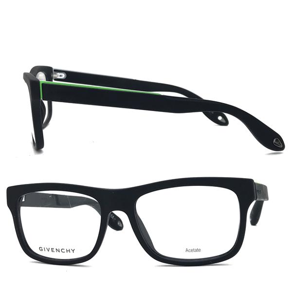 GIVENCHY メガネフレーム ジバンシィ ブランド マットブラック GIVENCHY メガネフレーム ジバンシィ ブランド マットブラック