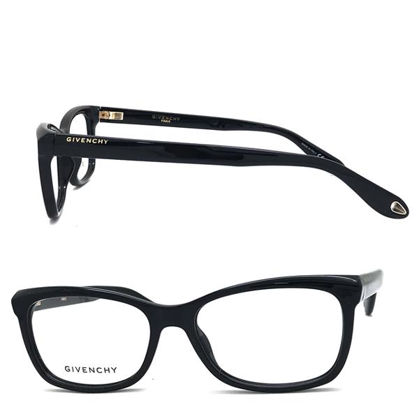 GIVENCHY メガネフレーム ジバンシィ ブランド ブラック 眼鏡 GIVENCHY メガネフレーム ジバンシィ ブランド ブラック 眼鏡