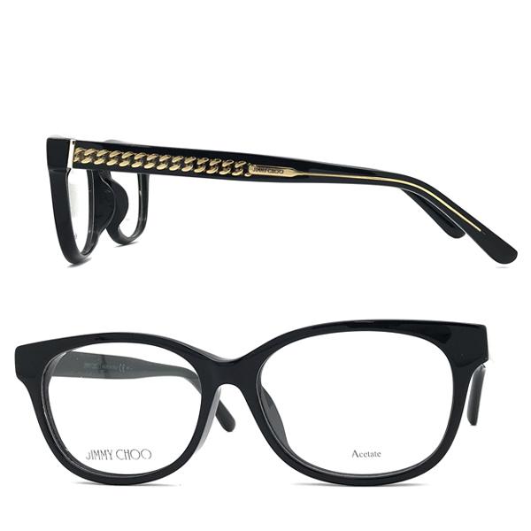 JIMMY CHOO メガネフレーム ジミーチュウ ブランド ブラック JIMMY CHOO メガネフレーム ジミーチュウ ブランド ブラック