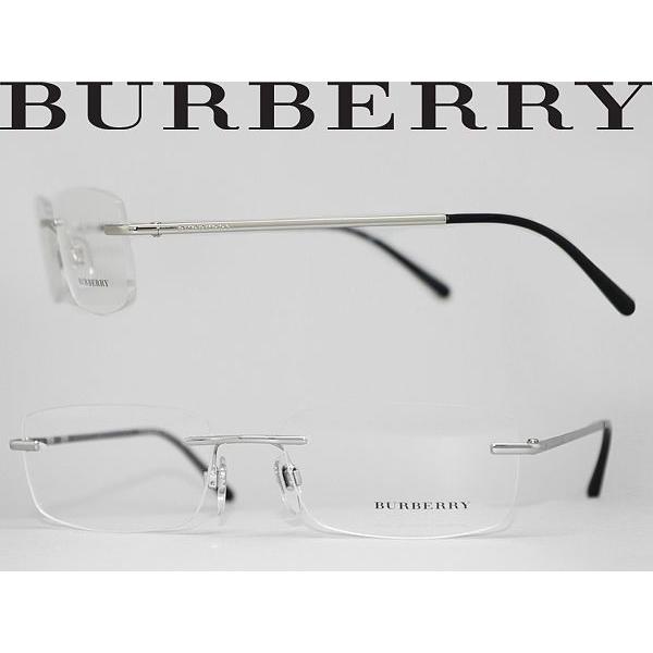 BURBERRY バーバリー メガネフレーム ブランド 縁無し フチなし 1224