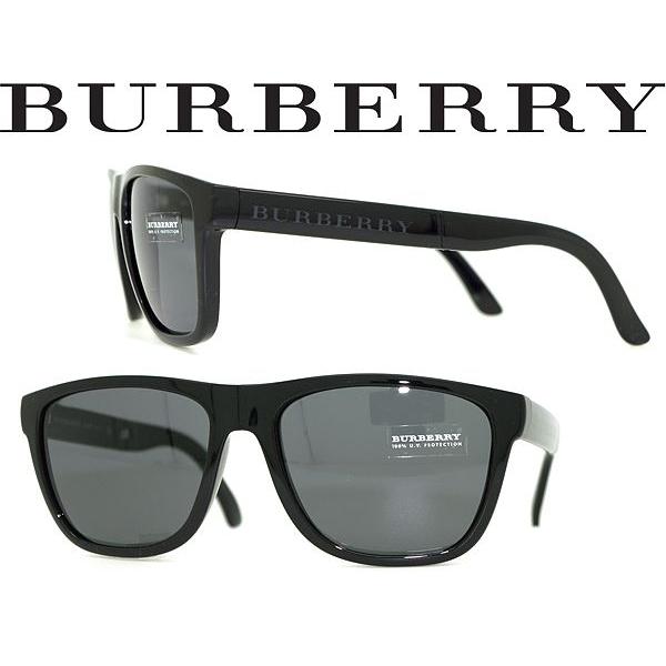 BURBERRY バーバリー サングラス 4106-3001-87 ブラック折りたたみ式