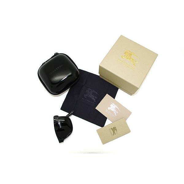 BURBERRY バーバリー サングラス 4106-3001-87 ブラック折りたたみ式
