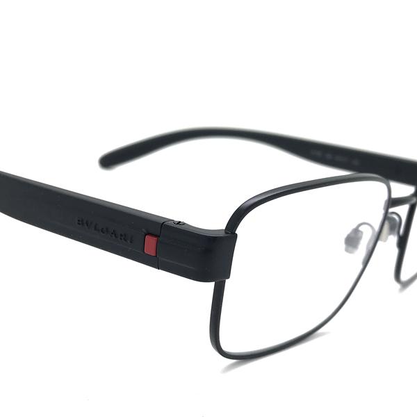 BVLGARI（ブルガリ） メガネフレーム ブランド マットブラック 眼鏡 