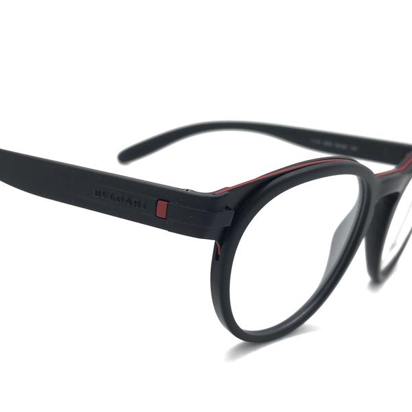 BVLGARI（ブルガリ） メガネフレーム ブランド マットブラック 眼鏡