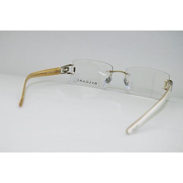 BVLGARI ブルガリ メガネフレーム ブランド 縁無し フチなし 2068-278