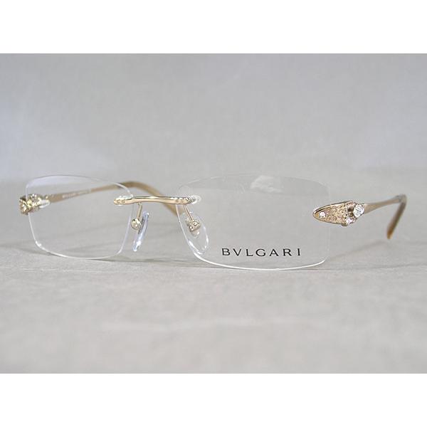 [大特価] BVLGARI ブルガリ メガネフレーム ブランド 縁無し フチなし 2069B-278 【2804962433】(17900円)