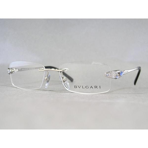 BVLGARI ブルガリ メガネフレーム ブランド 縁無し フチなし 2069B-322