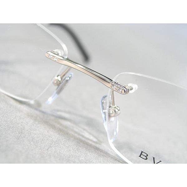 BVLGARI ブルガリ メガネフレーム ブランド 縁無し フチなし 2069B-322
