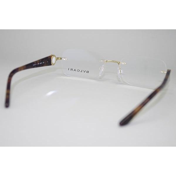 BVLGARI ブルガリ メガネフレーム ブランド 縁無し フチなし 2144H-278
