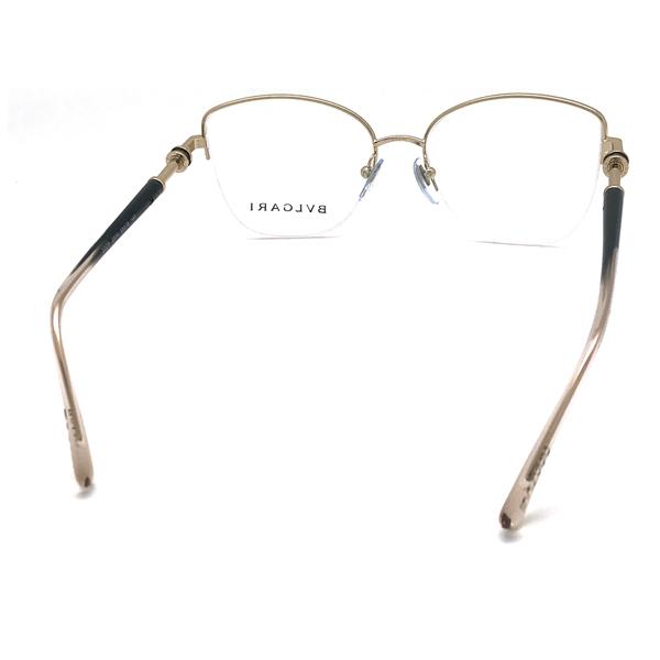 BVLGARIブルガリゴールドメタルフレームクリアレンズサングラス　レディース BVLGARI（ブルガリ） ブランド メガネフレーム ピンクゴールド 眼鏡
