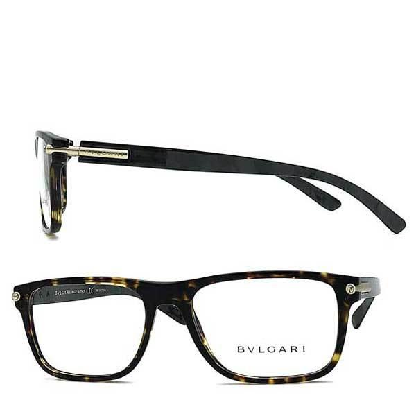 BVLGARI（ブルガリ） ブランド メガネフレーム ダークマーブルブラウン