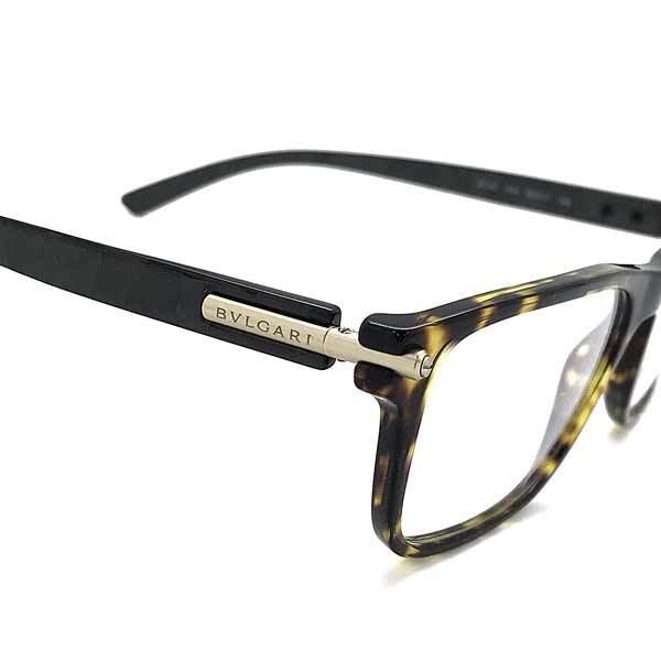 BVLGARI（ブルガリ） ブランド メガネフレーム ダークマーブルブラウン