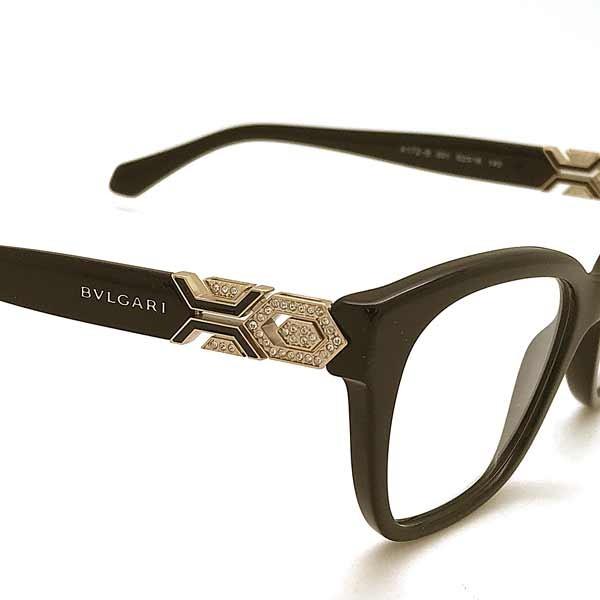 BVLGARI（ブルガリ） ブラックメガネフレーム ブランド 眼鏡 0BV-4172B
