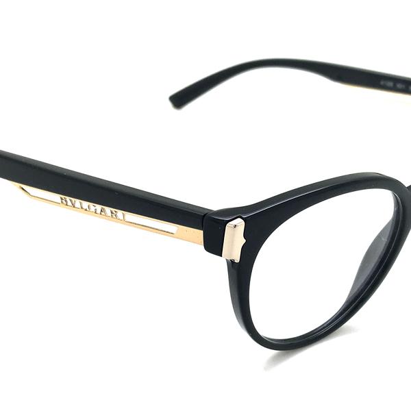 BVLGARI（ブルガリ） ブランド メガネフレーム ブラック 眼鏡 0BV-4198