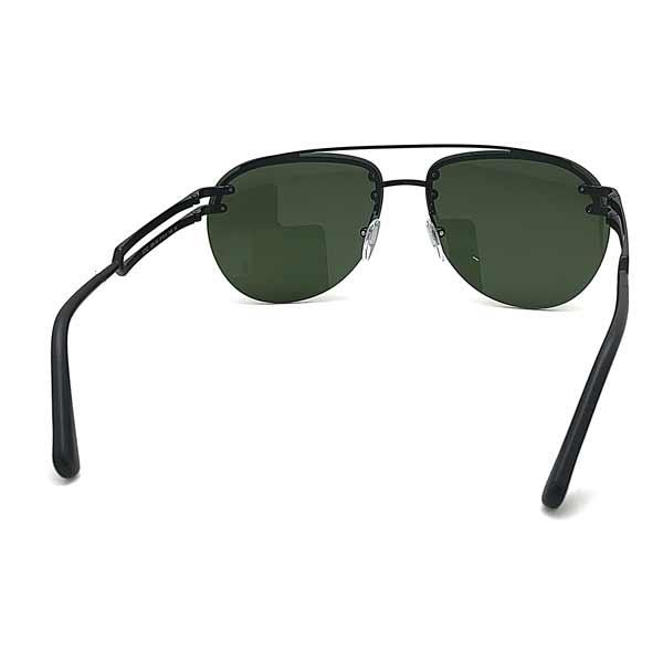 BVLGARI ブルガリ ティアドロップ サングラス ブラック 5052-128-G6 BVLGARI（ブルガリ） サングラス ブランド グリーン ティアドロップ