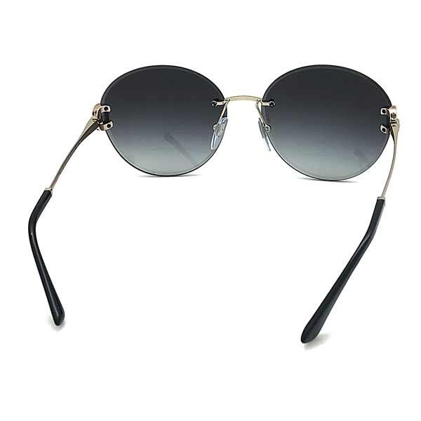 BVLGARI（ブルガリ） グラデーションブラック 縁無しサングラス 0BV