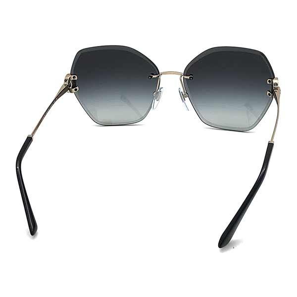 BVLGARI（ブルガリ） グラデーションブラック 縁無しサングラス 0BV