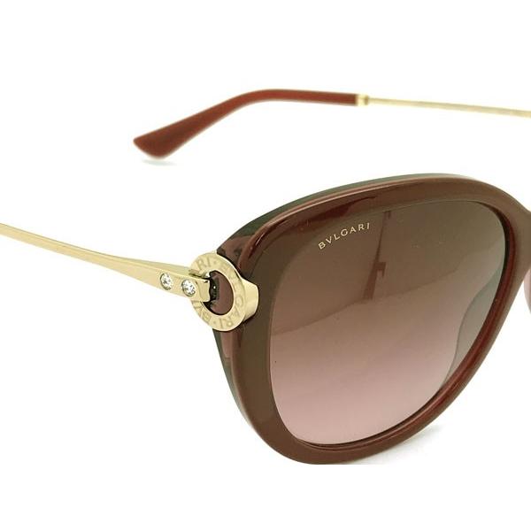 BVLGARI（ブルガリ） サングラス グラデーションワインレッド 8194B