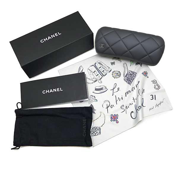 CHANEL メガネフレーム ブランド シャネル シャンパンゴールド 眼鏡