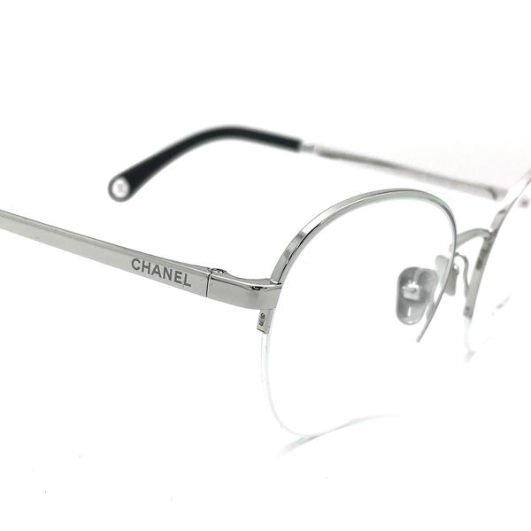 CHANEL メガネフレーム シャネル ブランド シルバー 眼鏡 0CH CHANEL メガネフレーム シャネル ブランド シルバー 眼鏡 0CH