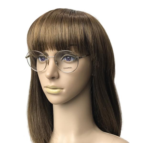 CHANEL（シャネル） メガネフレーム ブランド シャンパンゴールド 眼鏡