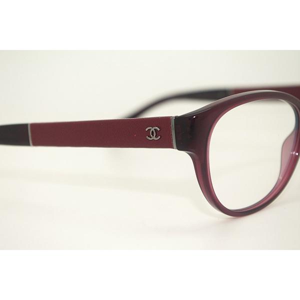 CHANEL（シャネル） メガネフレーム ブランド ワインレッド 3309Q-C539