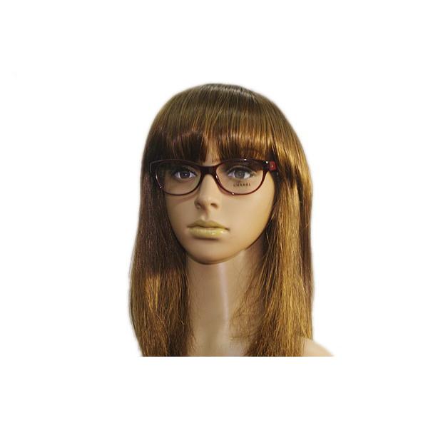 CHANEL（シャネル） メガネフレーム ブランド ワインレッド 3309Q-C539