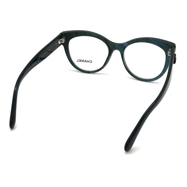 CHANEL（シャネル） メガネフレーム ブランド マーブルダークブルー