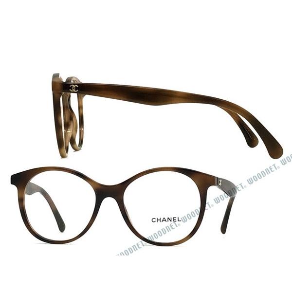 CHANEL（シャネル） メガネフレーム ブランド マーブルブラウン 0CH