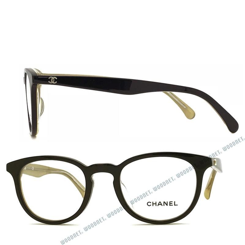 CHANELメガネ(度入り)上品スタイルにピッタリ！ 訳あり】シャネル メガネフレーム 伊達メガネ レギュラー