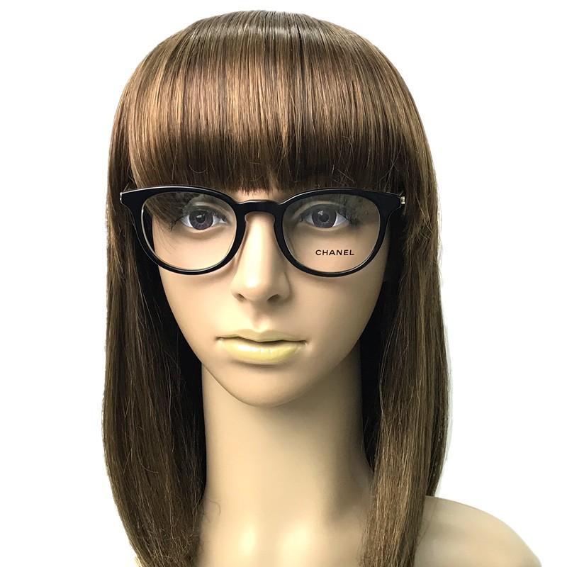 CHANEL（シャネル） メガネフレーム ブランド 眼鏡 ブラック×クリア